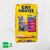 Gambar CHOIZE KITTEN SALMON 20kg. VIA GOJEK/GRAB dari BGR Pet Shop Kota Bogor 1 Tokopedia