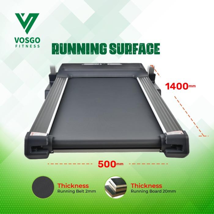Alat Fitness Murah Treadmill Elektrik Vegas Vosgo 4