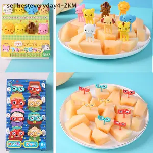 Hiasan Bento / Tusukan Bento Bekal Anak Kacamata Mata / Garpu buah