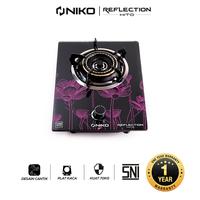 Gambar Kompor Gas Kaca 1 Tungku - Niko Reflection HITO dari Niko Indonesia Kota Administrasi Jakarta Barat 3 Tokopedia