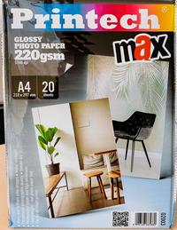 Gambar Kertas Foto / Photo Paper PRINTECH Glossy MAX A4 220gsm - 02003-N dari printech Kota Administrasi Jakarta Utara 4 Tokopedia