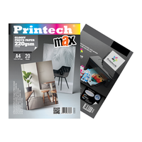 Gambar Kertas Foto / Photo Paper PRINTECH Glossy MAX A4 220gsm - 02003-N dari printech Kota Administrasi Jakarta Utara 3 Tokopedia