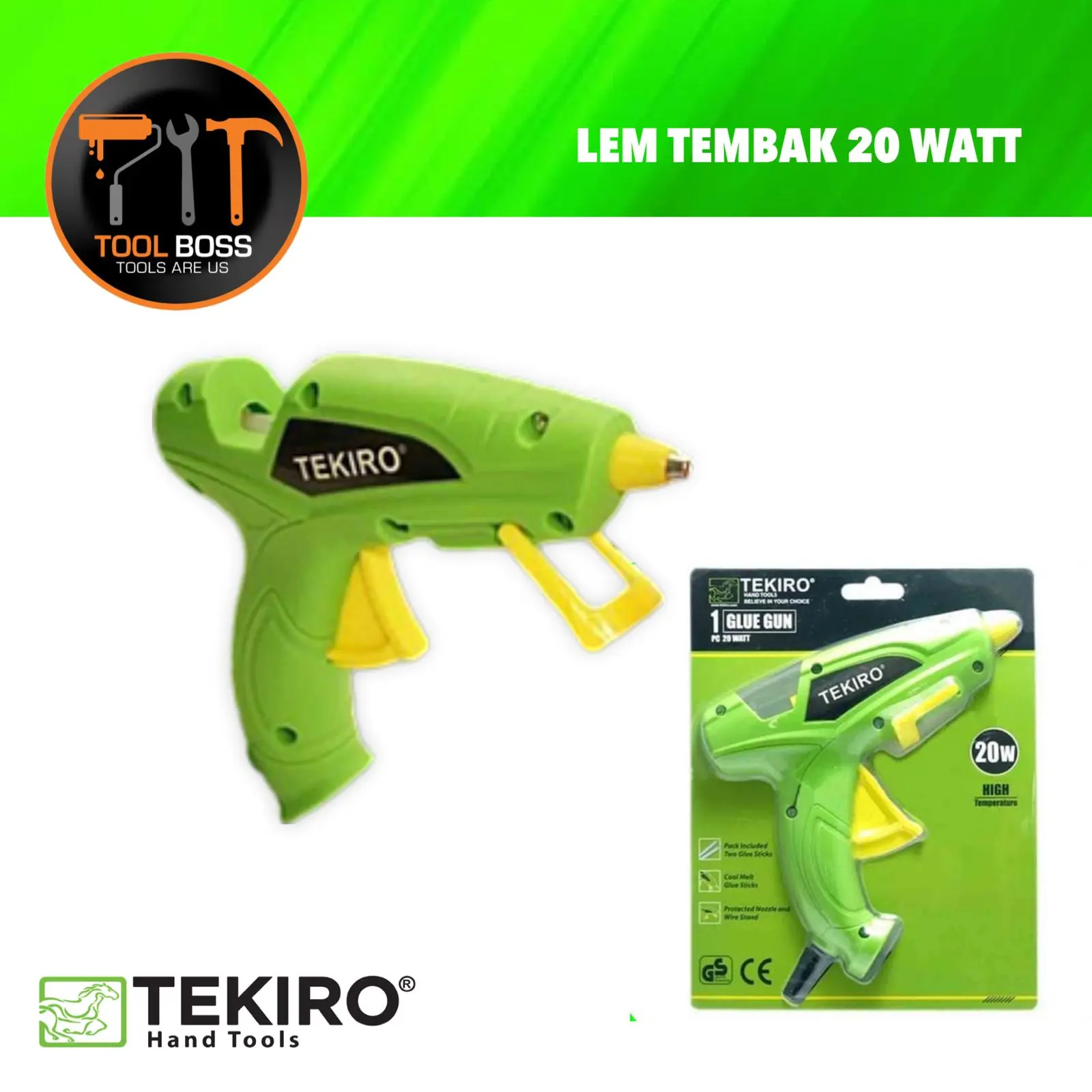 ALAT LEM TEMBAK 20 WATT TEKIRO - GLU GUN LEM TEMBAK LILIN