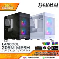 Gambar CASING LIAN LI LANCOOL 205M Mesh - Mid Tower mATX Tempered Case - Hitam dari Techno Computer Bali Kota Denpasar 1 Tokopedia