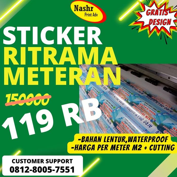 Sticker Ritrama Cutting Jual CETAK STICKER RITRAMA METERAN | CETAK STICKER VINYL CUSTOM ...