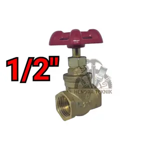 STOPKRAN 1/2 KUNINGAN STOP KRAN SETENGAH INCI GATEVALVE GATE VALVE