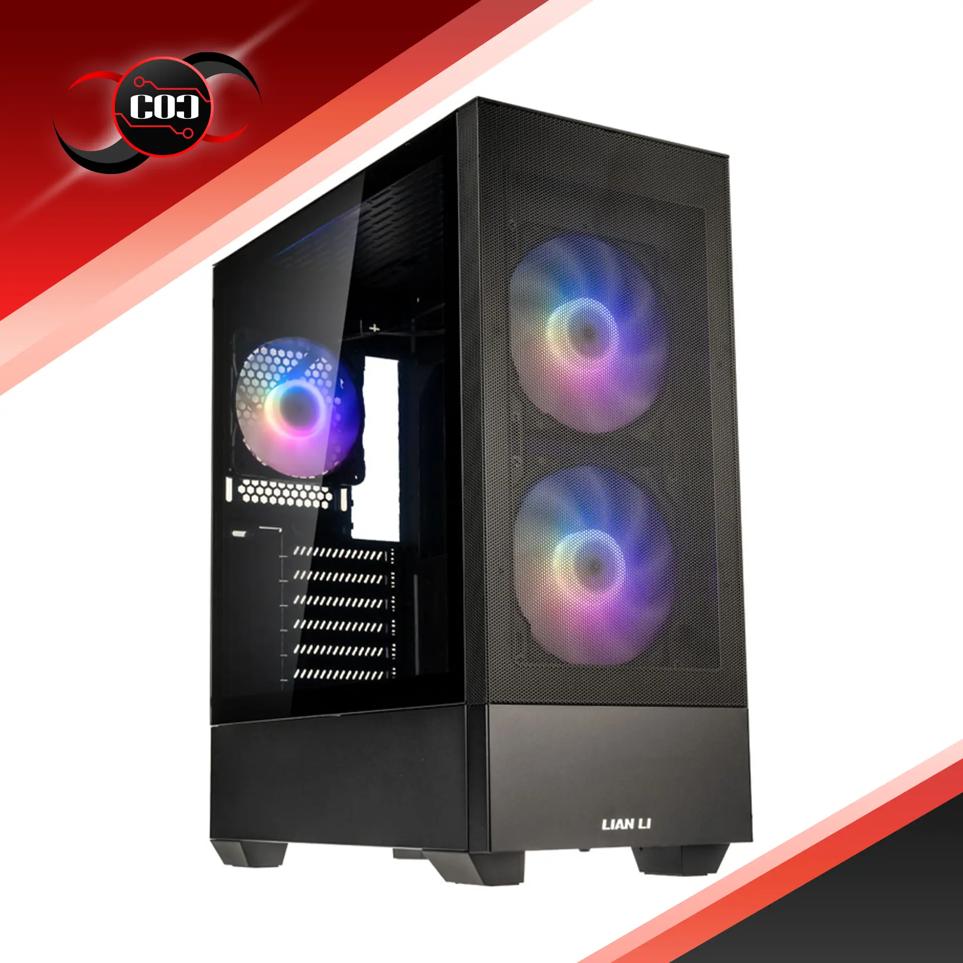 LIAN LI LANCOOL 205 MESH C BLACK