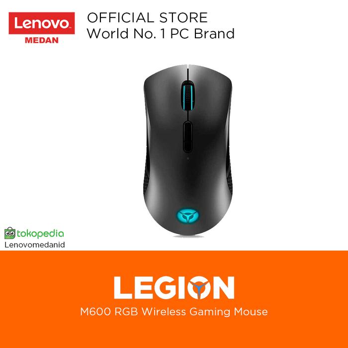 Gambar Lenovo Legion M600 RGB Wireless Gaming Mouse dari Lenovo Authorized Medan Barat Kota Medan Tokopedia