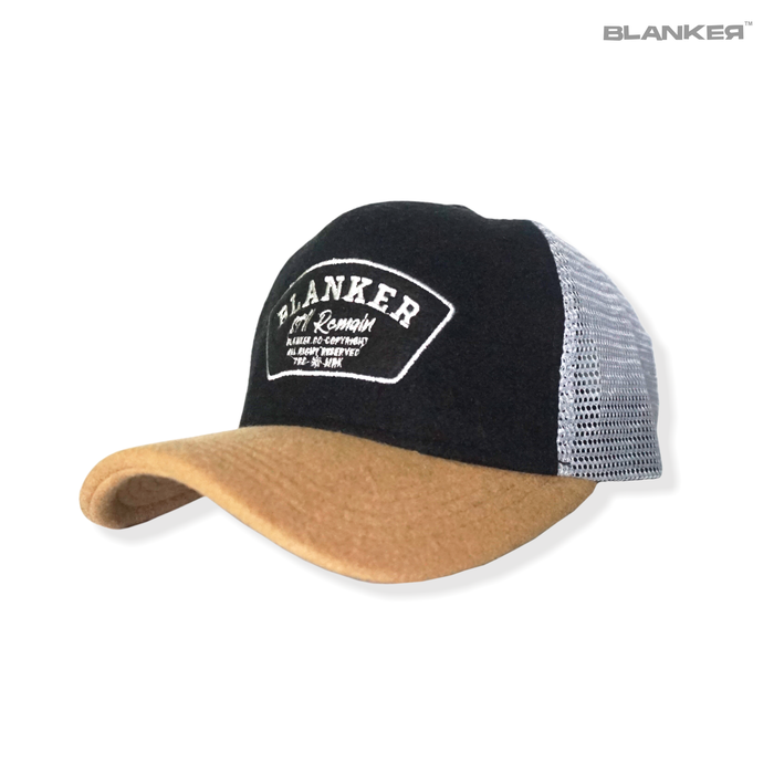 Gambar Blanker Polo Cap / Topi Trucker Still Remain / Black & Mocca / Bordir dari Blanker Shop Kab. Bekasi Tokopedia