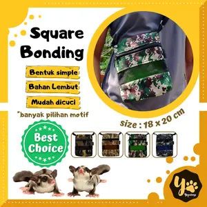 Tas Sugar Glider Bonding Pouch Sugar Glider Yopetoys Travel Pouch Army
