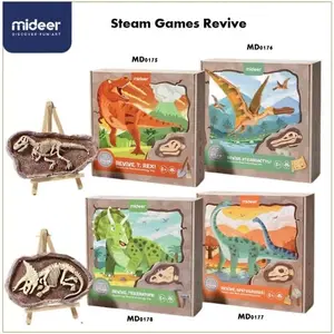 Mideer Revive Fossil Dinosaur Steam Game Dino Mainan Anak Kid Toys