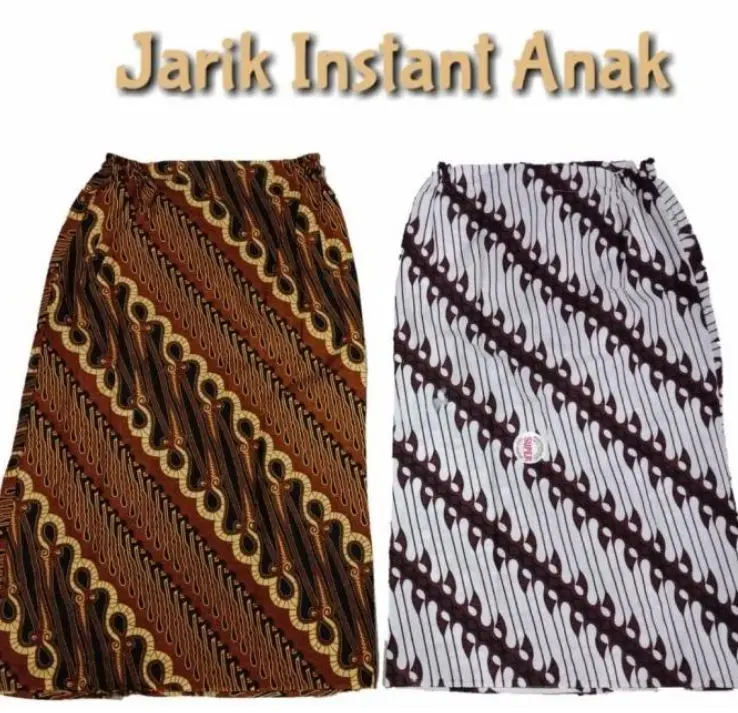 Baju Kostum Adat Jawa Surjan Lurik SET Blangkon Kain Bawahan Anak 4