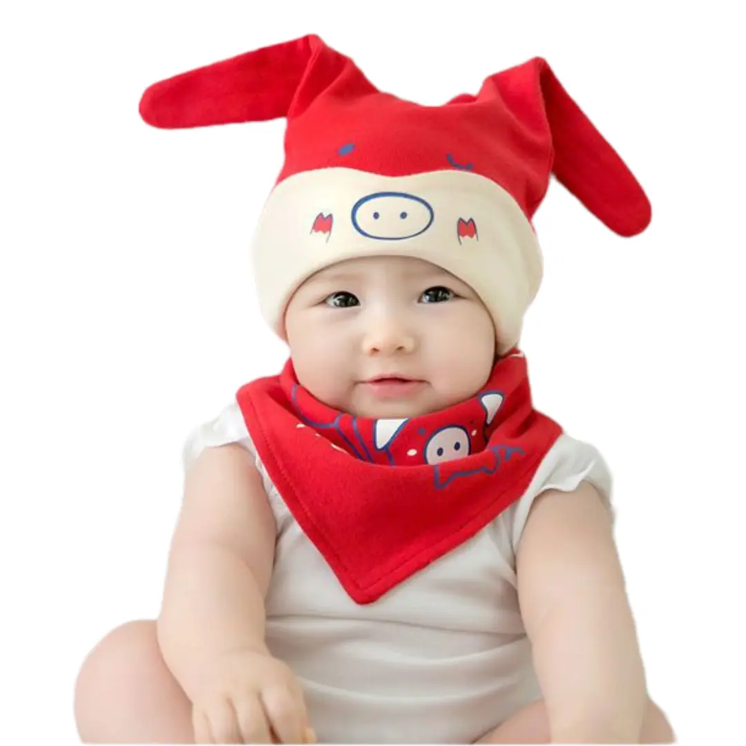 Topi Dan Tatakan Iler Bayi Yang Di Desain Dari Korea Selatan