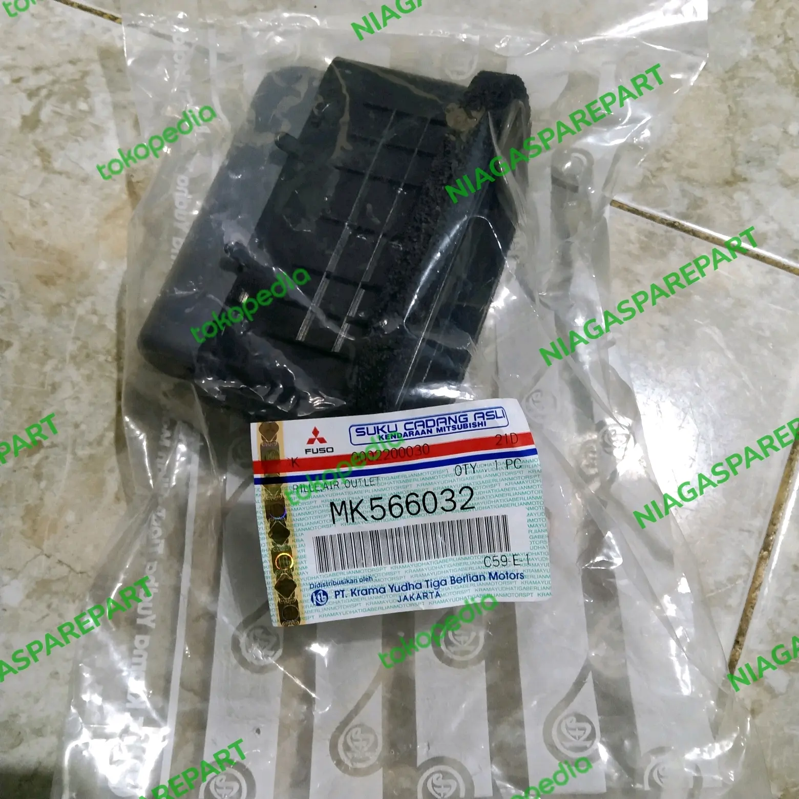 KISI KISI AC CANTER TURBO - MK566032 MITSUBISHI ORIGINAL