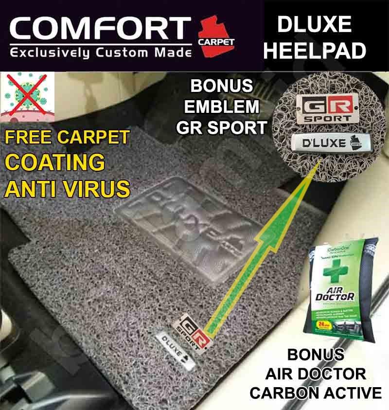 Karpet Mobil COMFORT Toyota Grand New Innova 2016-Up 3baris deluxe - Dluxe +GR Sport, 3 Baris