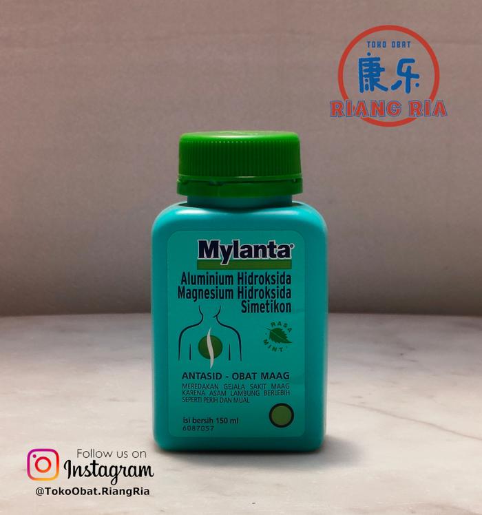 Gambar MYLANTA LIQUID 150 ML / OBAT MAAG / GERD / ASAM LAMBUNG dari TO Riang Ria Kota Administrasi Jakarta Utara Tokopedia