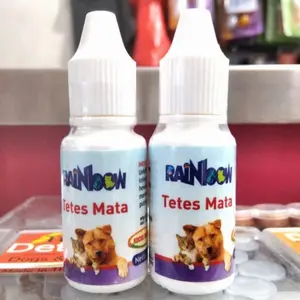 Rainbow Tetes Mata 8ml Obat Tetes Mata Kucing Anjing Sakit Mata Rainbo