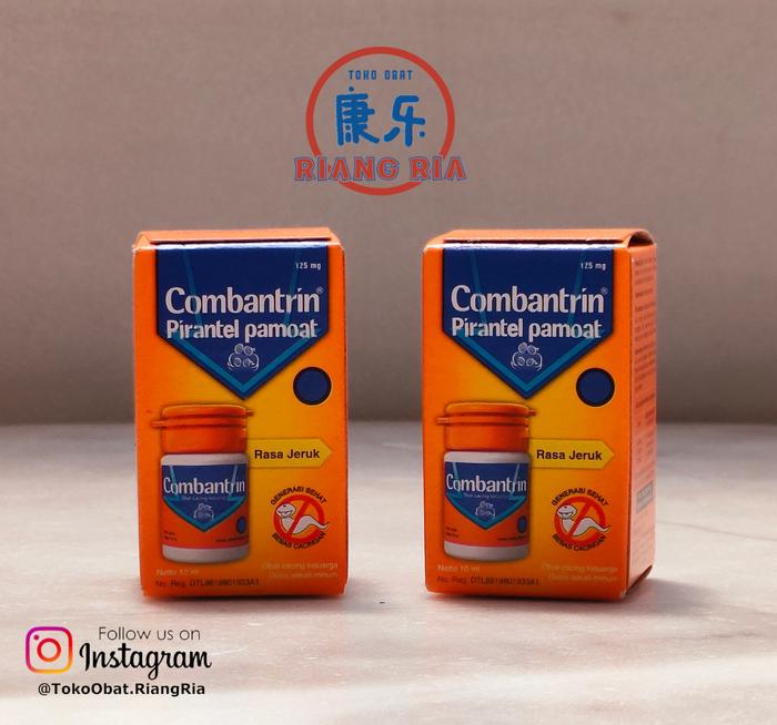 Gambar COMBANTRIN JERUK SIRUP 10 ML/Obat Cacing dari TO Riang Ria Kota Administrasi Jakarta Utara Tokopedia
