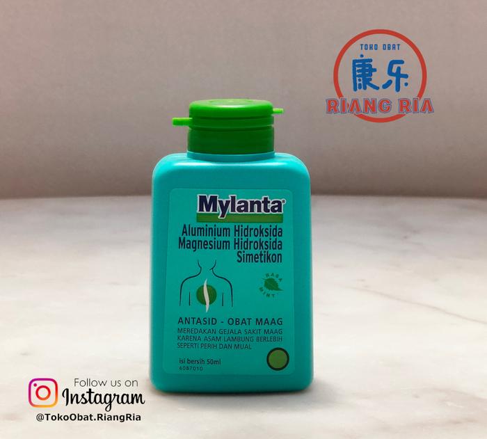 Gambar Mylanta Cair 50ml dari TO Riang Ria Kota Administrasi Jakarta Utara Tokopedia