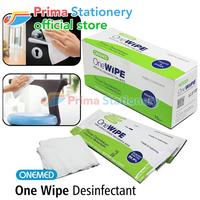 Gambar OneMed OneWipe Disinfectant Box /50 Tisu Disinfectant Desinfektan dari Prima Stationery Official Kota Administrasi Jakarta Utara 4 Tokopedia
