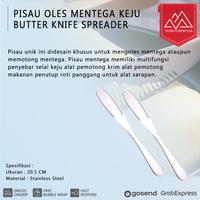 Gambar BUTTER KNIFE PISAU OLES MENTEGA MARGARIN SELAI PISAU ROTI BREAD CUTTER dari Toso Mart Kota Administrasi Jakarta Pusat 1 Tokopedia
