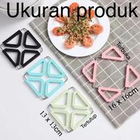 Gambar CEO Tatakan Piring Adjustable Anti Panas Bahan Karet dan Stainless - Merah Muda dari CEO Official Store Kota Tangerang 2 Tokopedia