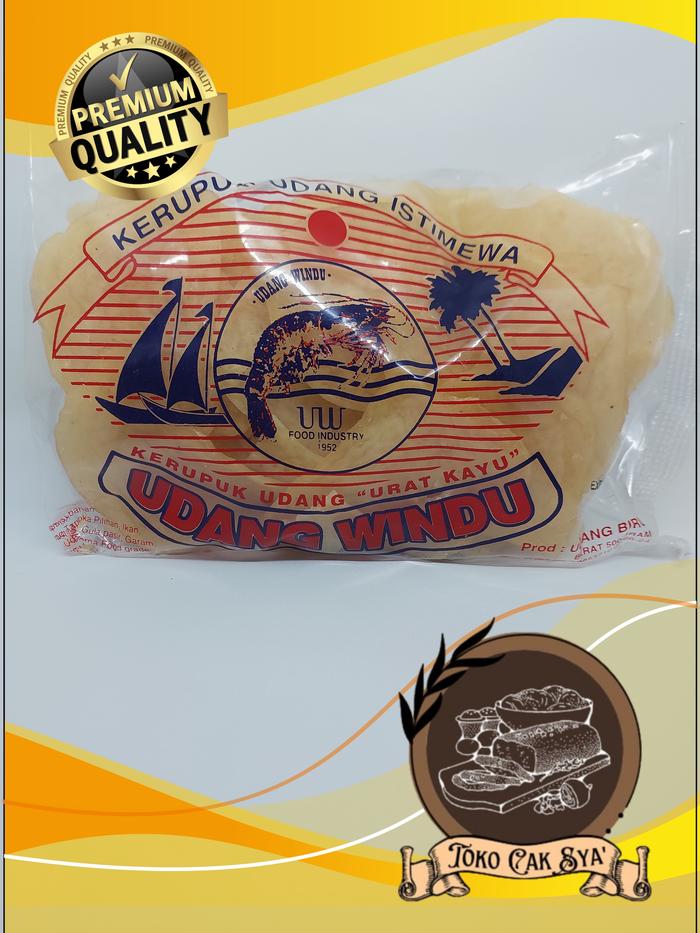 Gambar Krupuk Udang Istimewa UDANG WINDU 500 G dari TOKO CAK SYA' Kab. Malang Tokopedia
