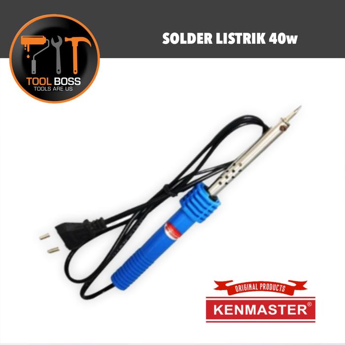 Gambar SOLDERAN IRON 40 WATT KENMASTER dari TOOL BOSS Kota Administrasi Jakarta Selatan Tokopedia