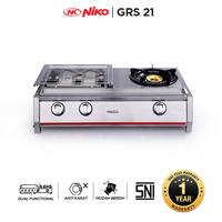Gambar Kompor Gas Grill 2in1 NIKO GRS21 dari Niko Indonesia Kota Administrasi Jakarta Barat 2 Tokopedia