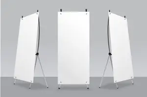 X Banner Bahan Korcin sudah dengan Rangka