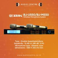 Gambar BIK BJ-U550 / BJ-M550 Wireless Mic / bik bju550 dari Audio Centre Official Kota Administrasi Jakarta Barat 1 Tokopedia