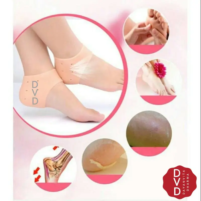 Silikon tumit kaki - pelindung tumit kaki 2