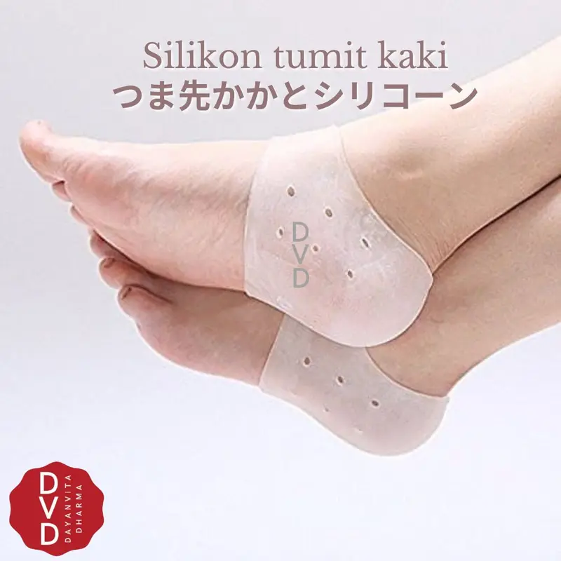 Silikon tumit kaki - pelindung tumit kaki 1