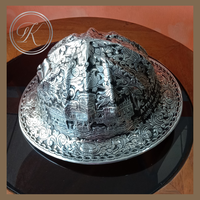 Gambar Helm ukir pertambangan pertamina dari toko perak kotagede silver Kota Yogyakarta 2 Tokopedia