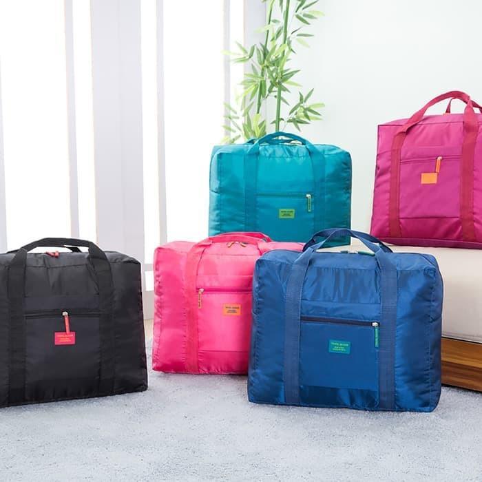 Gambar tas jinjing travel/folding travel bag dari ciodesshop Kota Administrasi Jakarta Pusat Tokopedia
