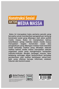 Gambar Konstruksi Sosial Aktor Media Massa - Konstruksi Sosial dari bintangsemestabook Kab. Sleman 3 Tokopedia