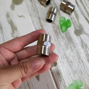 Double Nepel 1/2 inc / Nipple Stainless 1/2" drat luar Dobel Nepel