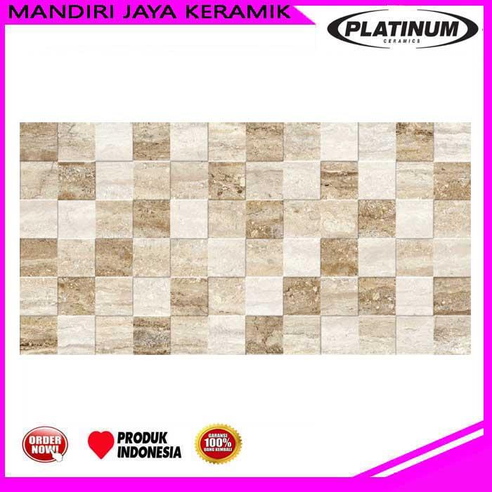 Gambar Keramik Dinding Platinum CARTER Series 25x50 cm Kw1 dari Mandiri Jaya Keramik Kota Bekasi Tokopedia