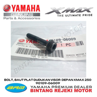 Gambar BOLT, BAUT PLAT DUDUKAN VISOR DEPAN XMAX 250 90109-06009 dari Yamaha Bintang Rejeki Motor Kab. Bandung 2 Tokopedia