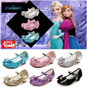 SEPATU PESTA HEELS PRINCESS FROZEN ANAK ANAK PEREMPUAN HELS ANAK CEWEK
