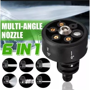 6in1 Nozle | Konektor air | Semprotan cuci Mobil | motor tekanan tingg