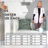 Gambar Jas Dokter Lengan Pendek/Baju Dokter/Jas Dokter ( Unisex ) dari Rumahjahitid Kota Tangerang Selatan 3 Tokopedia