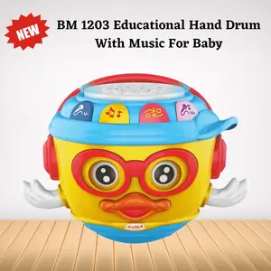 BM 1203 Educational Hand Drum For Baby Battery Operated + Music