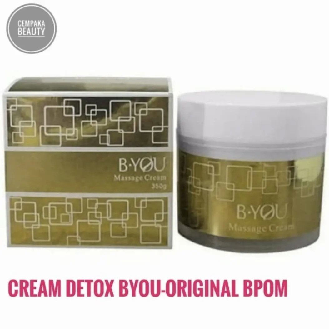 Cream Detox Wajah Byou Original - Mengeluarkan Racun dalam Kulit - Masker, Hitam, Mengencangkan, Perawatan, Moisturizer