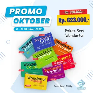 Paket Buku Rumah Tangga Wonderful Series Karya Ust. Cahyadi Takariawan