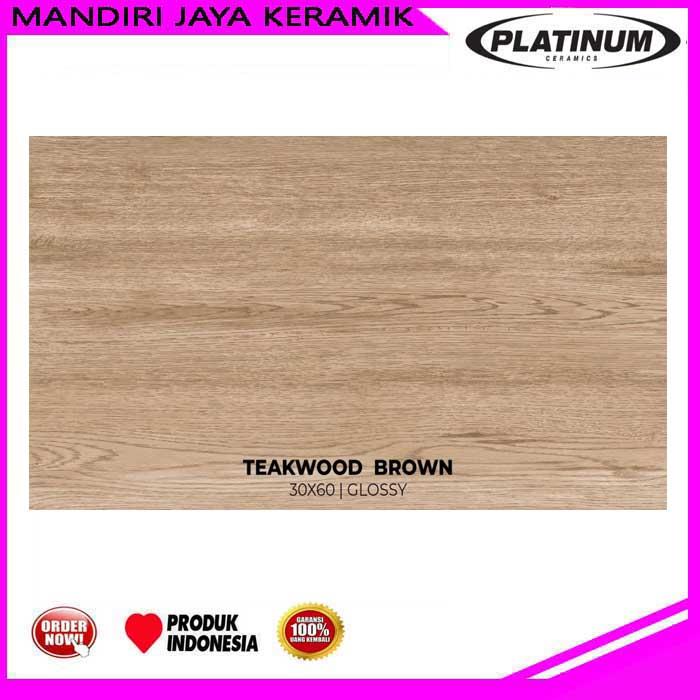 Gambar Keramik Motif Kayu Platinum TEAKWOOD Series 30x60 cm Kw1 dari Mandiri Jaya Keramik Kota Bekasi Tokopedia