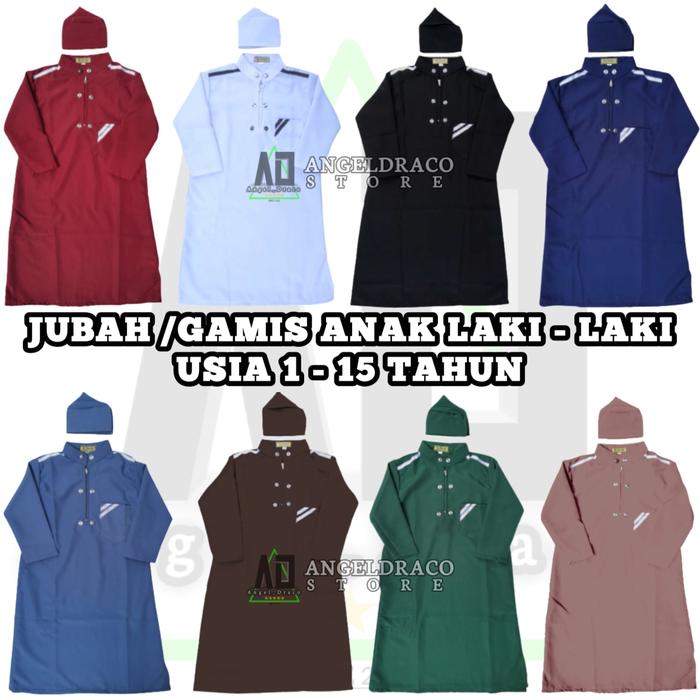 Gambar GRATIS PECI! Gamis Anak Laki-Laki Terlaris / Jubah Anak dari Asiah Muslim Store Kota Bandung Tokopedia