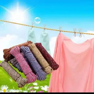 tali nylon jemuran 10M tali jemuran 10meter super kuat tali anti selip