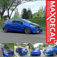 Gambar PROMO! Wrapping Sticker Mobil Full body Biru Candy Glossy Maxdecal dari king autoshop Kota Bekasi 1 Tokopedia