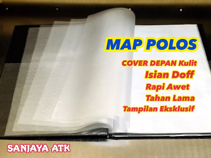 Map polos isi 2 kantong 3